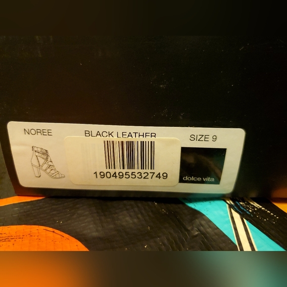 Dolce Vita sexy strappy black high heel sandals Women's 9 - Picture 5 of 5